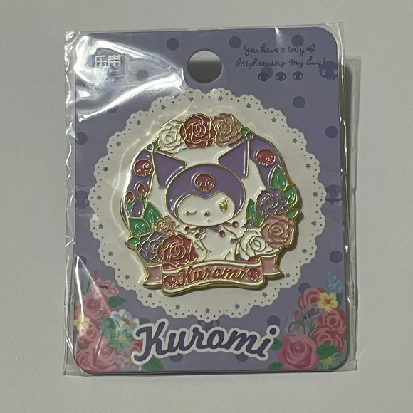 Sanrio Accessories - Sanrio Kuromi Flower Pin